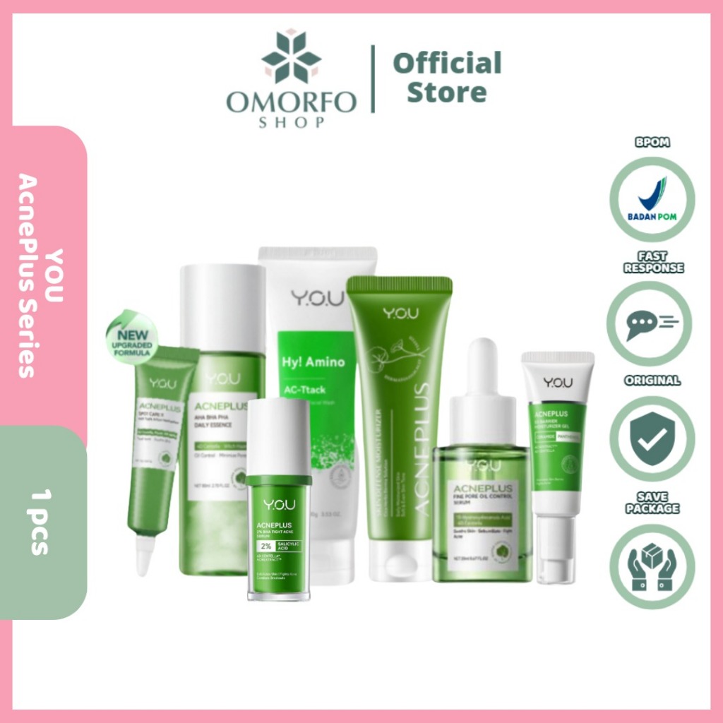 [Omorfo] YOU AcnePlus Series Acne and oily Treatment | Spot Care X | Fine Pore Oil Control Serum | M