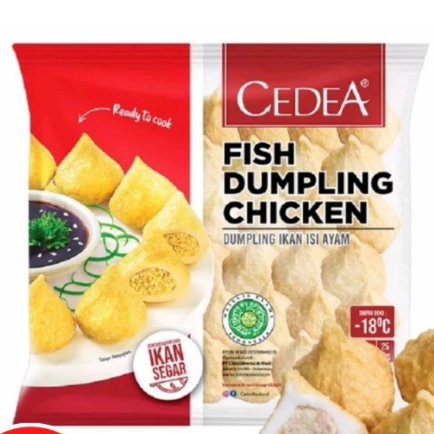 

Cedea Fish Dumpling Chicken 500gr Frozen Food