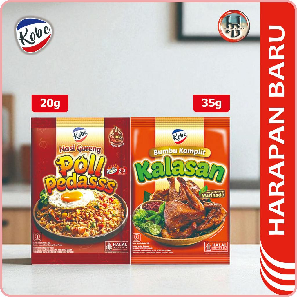 

Kobe Bumbu Nasi Goreng Poll Pedasss / Ayam Kalasan