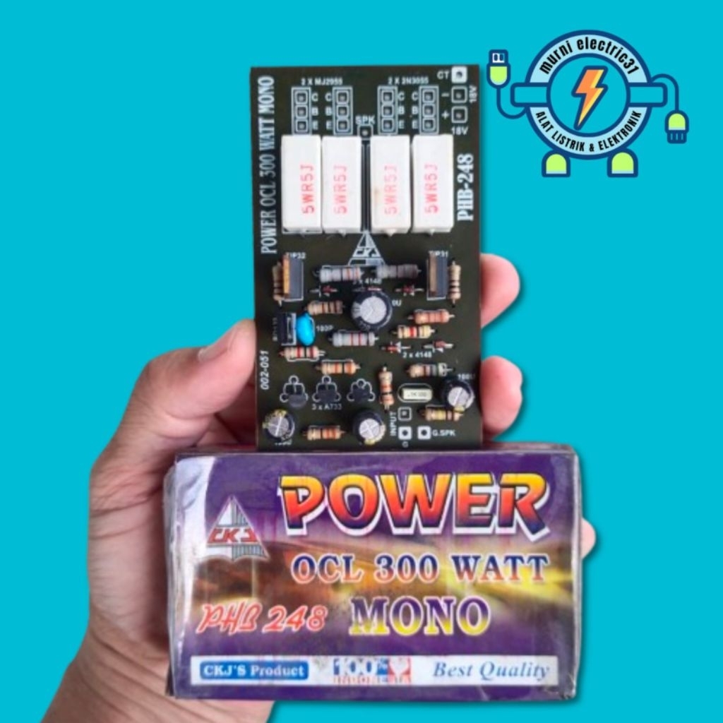 kit driver power amplifier OCL mono 300 watt CKJ