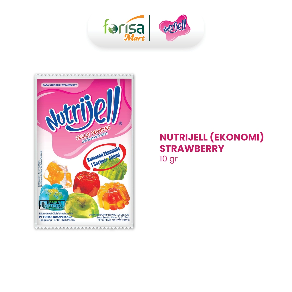 

NUTRIJELL EKONOMI Strawberry - 1 Sachet