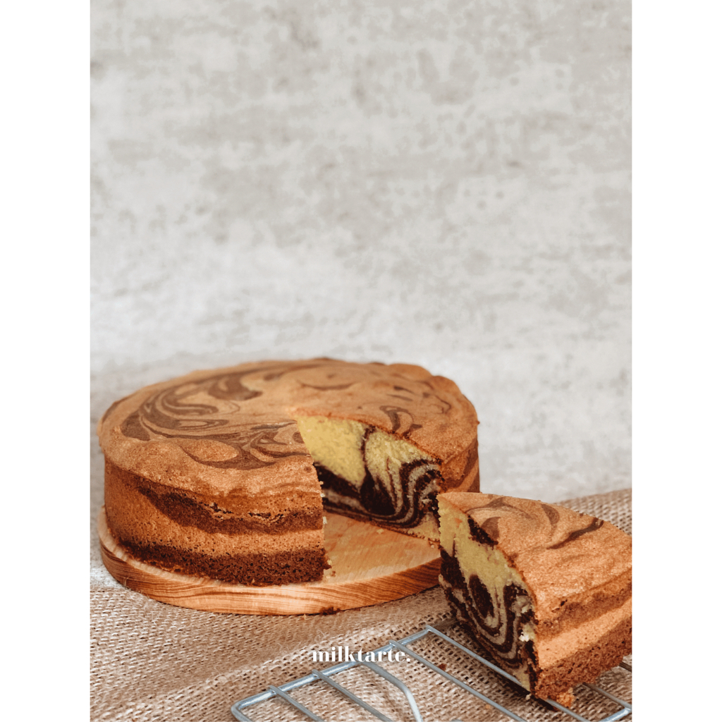 

Milktarte - Simple Marble Cake 18 CM