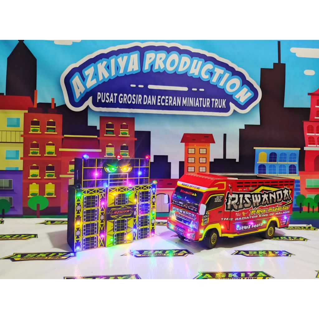 MINIATUR TRUK SOUND KARNAVAL TRUK OLENG
