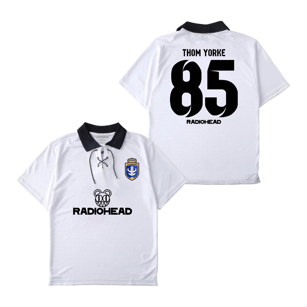 Takeshi Tshirt - Jersey Retro Radiohead 85 - Kaos Band Jersey Retro Bahan Milano