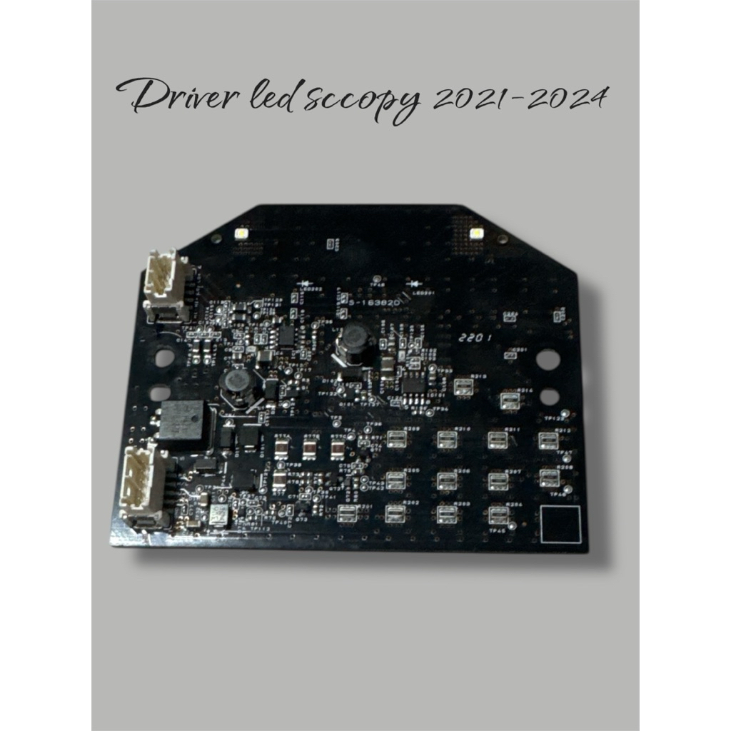 modul pcb led driver led lampu depan scoopy 2021-2024