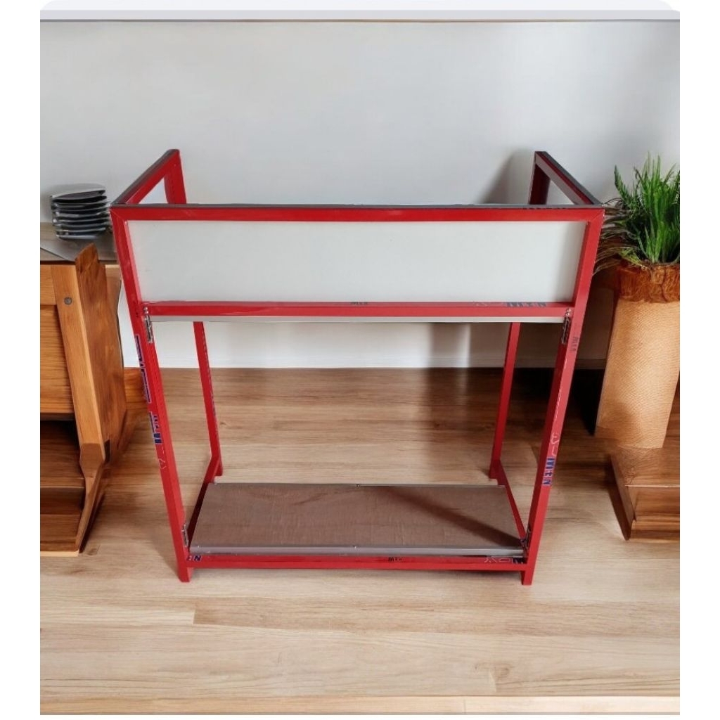 Meja kompor lipat / meja kompor 2 tungku