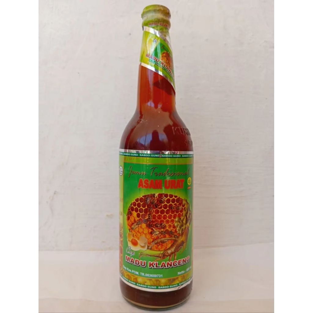 

JAMU MADU KLANCENG PEGALINU ASAM URAT 600ml