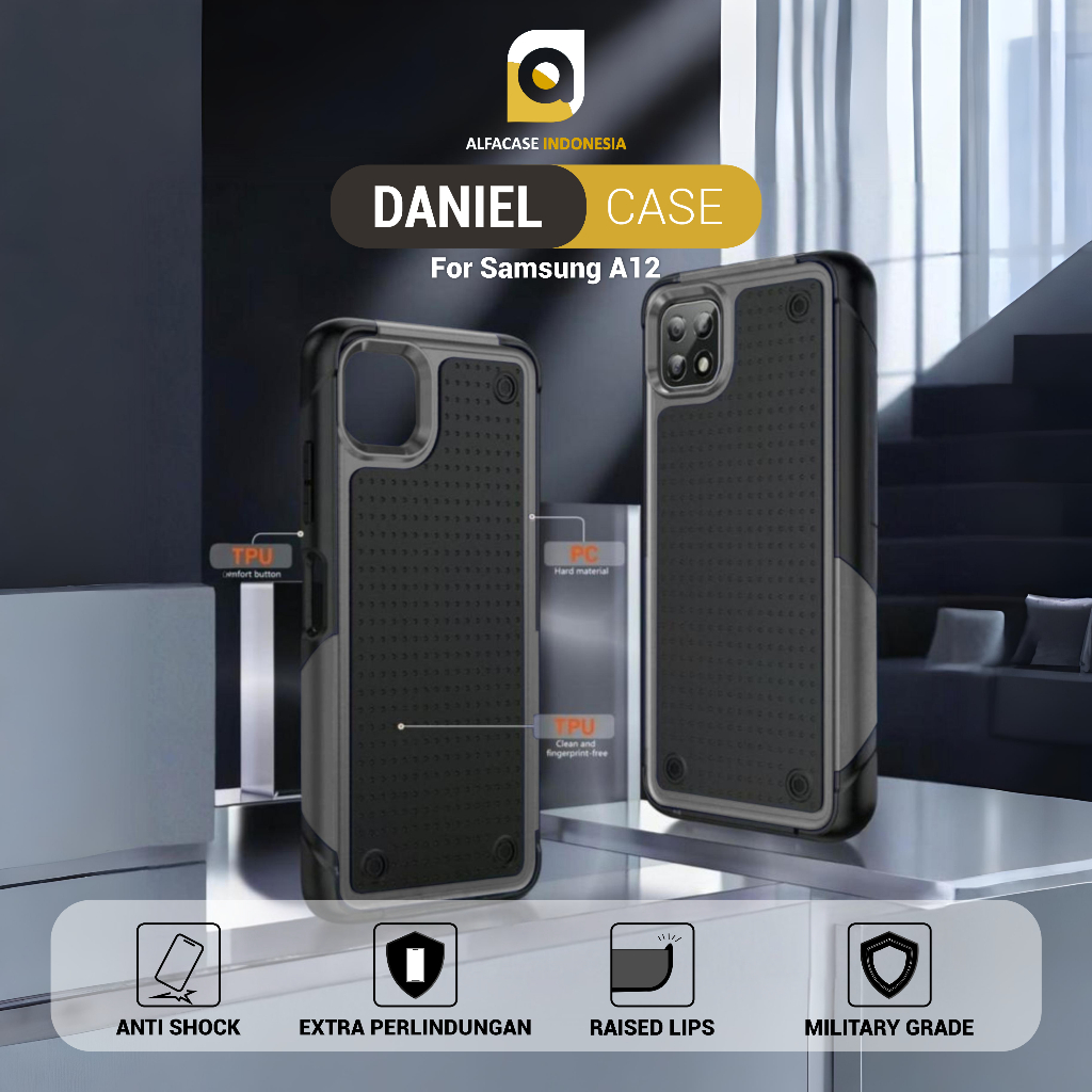Casing Samsung Galaxy A12 - DANIEL CASE