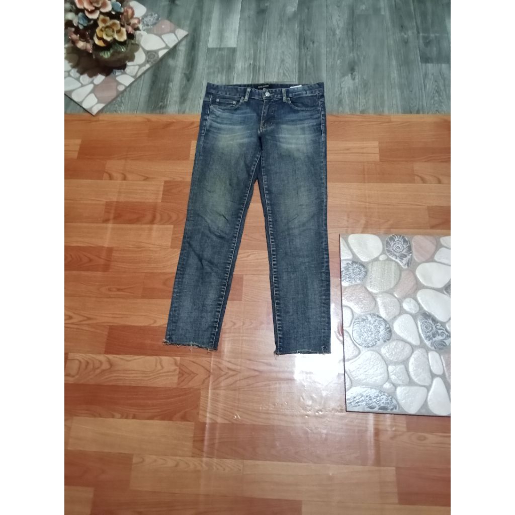 Celana Jeans Kaki Sobek PIECE WORKER Size 32