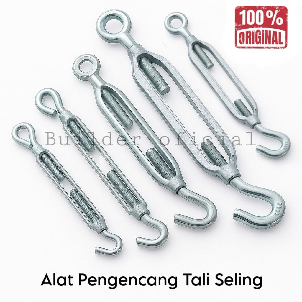 Spanskrup Trunbuckle Jarum Keras 6mm 8mm 10mm 12mm 16mm 20mm jarum Keras Pengencang Seling Alat peng