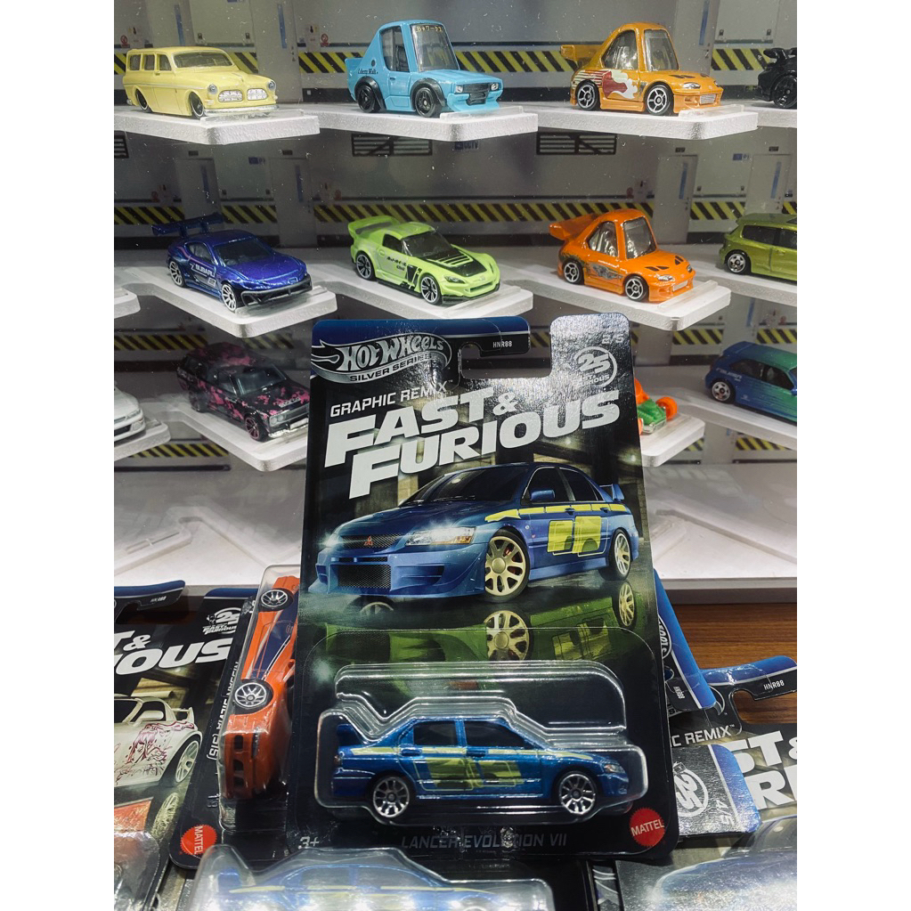 hotwheels mitsubishi lancer evo VII