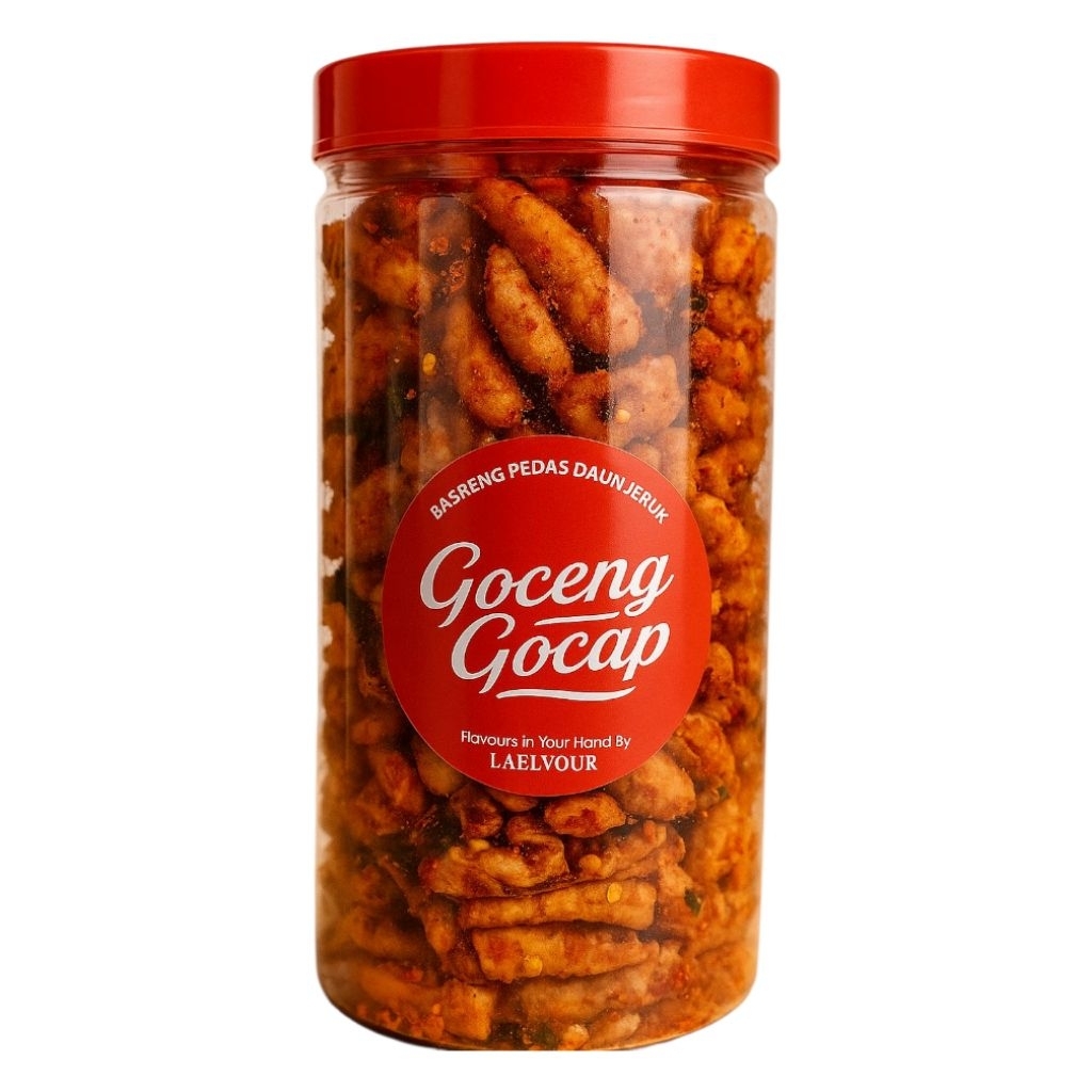 

Basreng Pedas Daun Jeruk Goceng Gocap