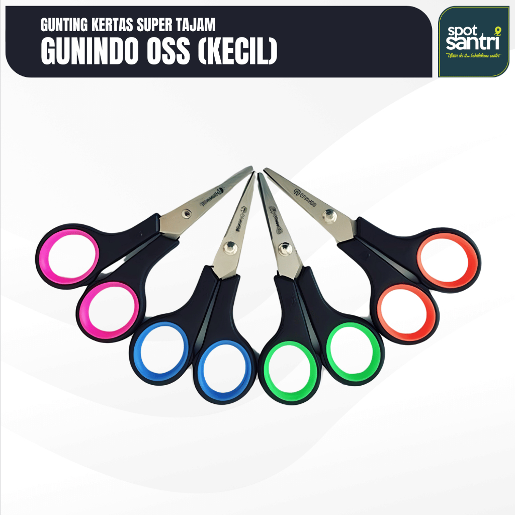 

Gunting Kertas Serbaguna Gunindo OSS (KECIL) Super Tajam Original | [PCS]