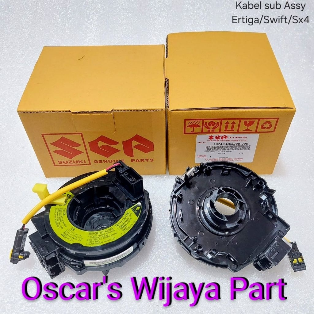 KABEL SUB ASSY ERTIGA/SWIFT /SX4 KABEL SPIRAL KLAKSON MOBIL SUZUKI ERTIGA SWIFT SX4 ORIGINAL