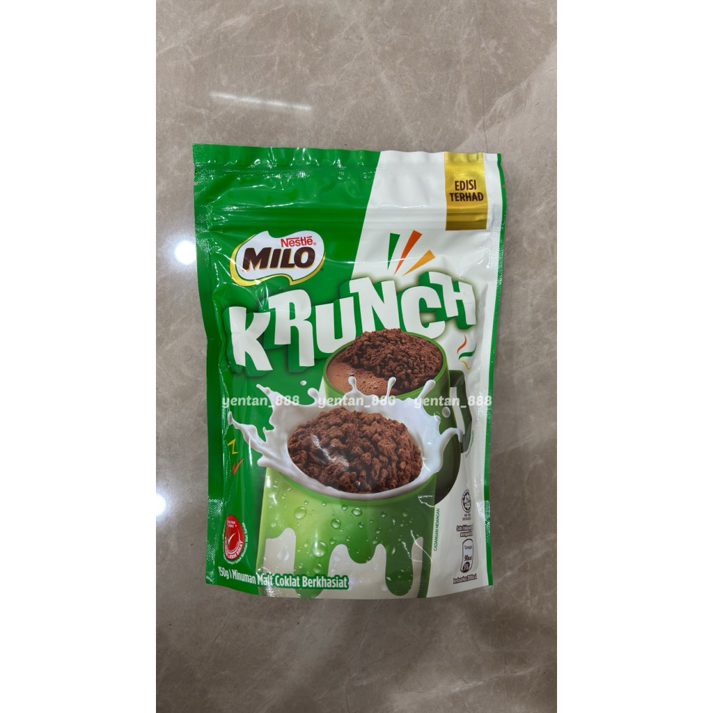 

READY STOCK MILO KRUNCH MALAYSIA / MILO KRUNCH 150gr / MILO MALAYSIA / MILO KRUNCH / MILO CRUNCHY