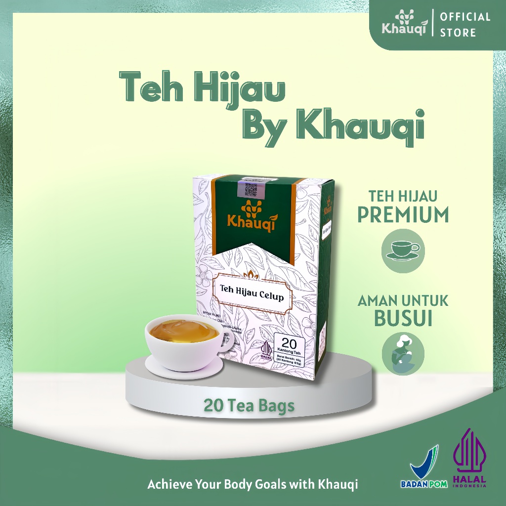 

Teh Hijau Detox By Khauqi Minuman Instan Teh Untuk Diet Pelangsing Herbal BPOM & HALAL