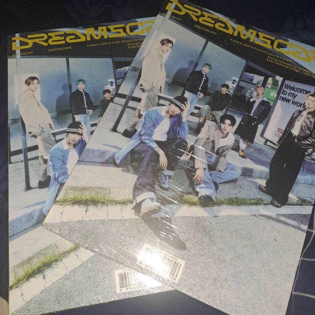 READY ALBUM SEALED NCT DREAM REAL CITY VER/DREAMSCAP ALBUM SEALED/JAEMIN MARK HAECHAN JENO