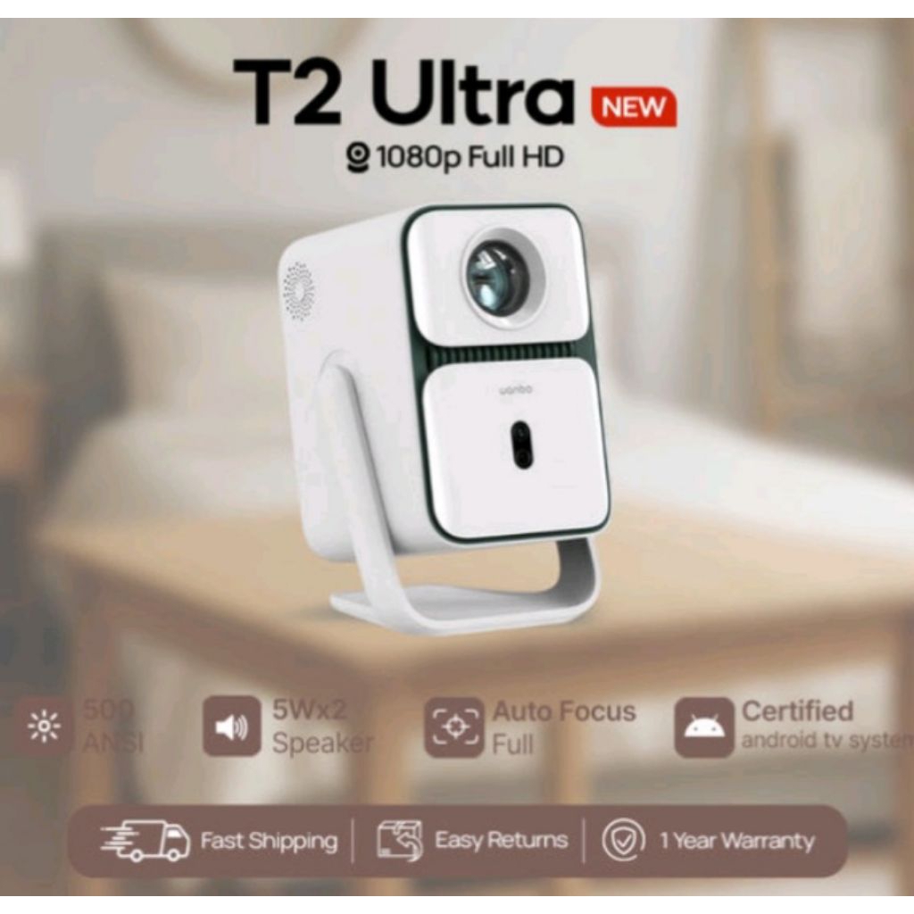 Wanbo T2 Ultra New Produk Proyektor Ultra HD Garansi Resmi Wanbo indonesia