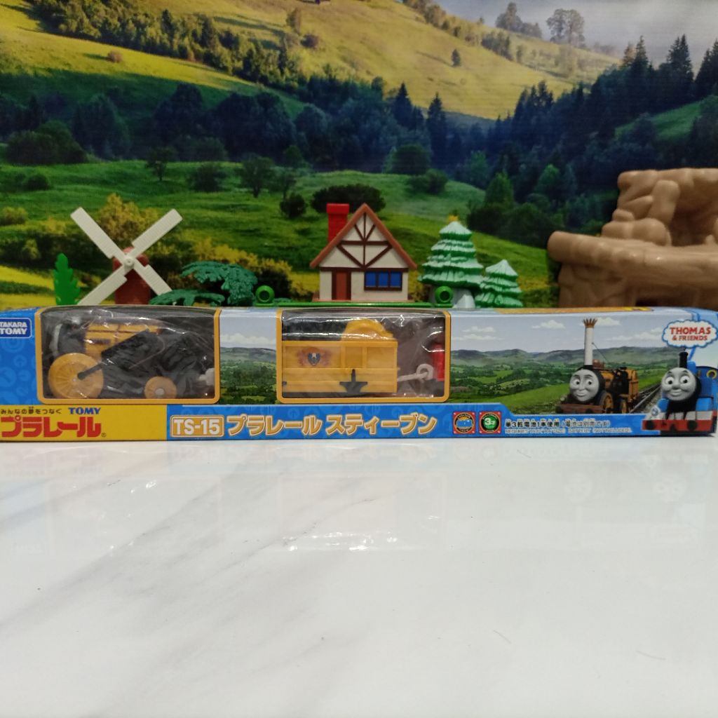 Takara Tomy - Thomas & Friends TS-15 Plarail Stephen (3-Car Set) Mint Condition