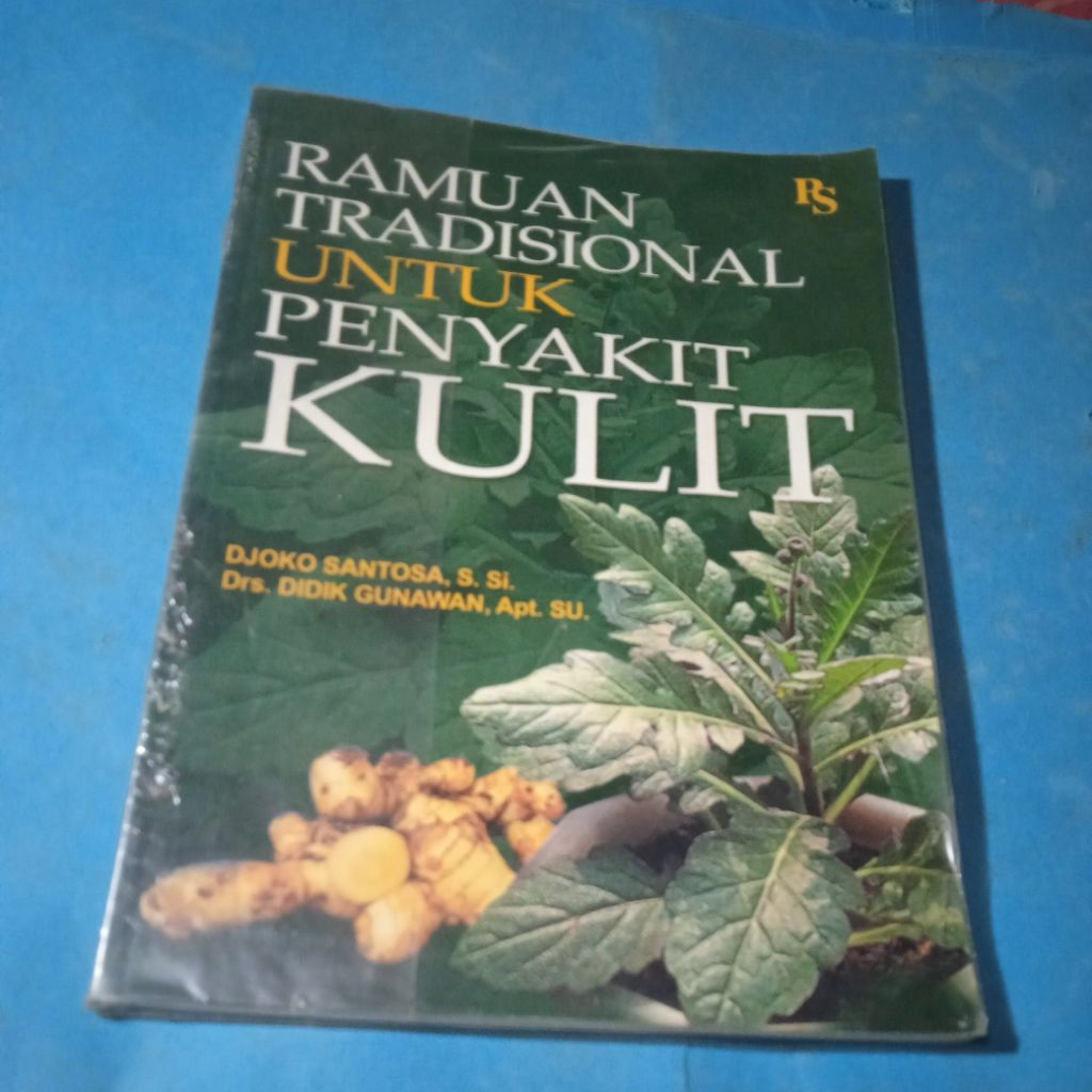 buku Ramu Tradisional untuk penyakit kulit, buku original