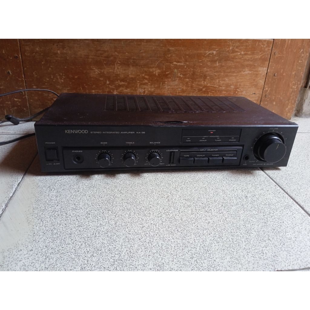 Amplifier KENWOOD KA-36, Original normal semua