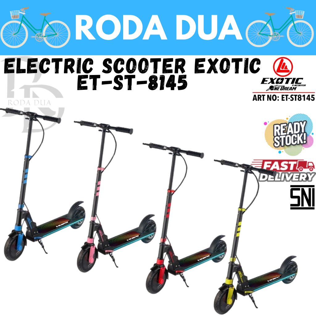 ELECTRIC SCOOTER EXOTIC MESIN MOTOR  - SKUTER LISTRIK TIPE ET-ST-8145