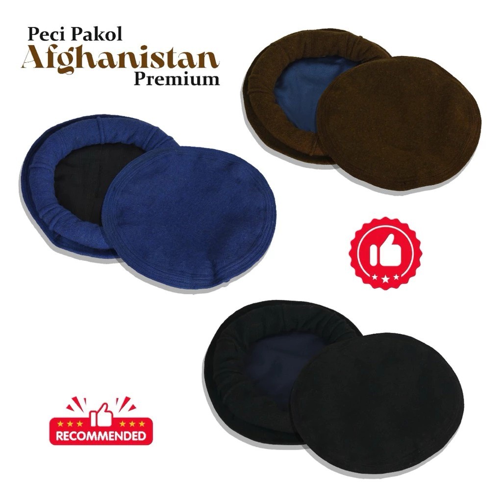 Peci Pakol Afganistan Original Import