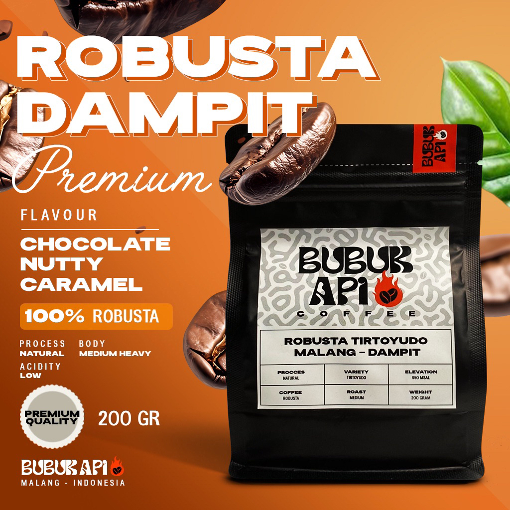 

Kopi Bubuk Robusta Dampit Tirtoyudo