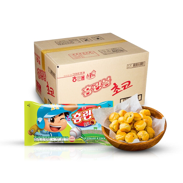 

HAITAI Homerun Ball Choco Korean Snack 46g x 30