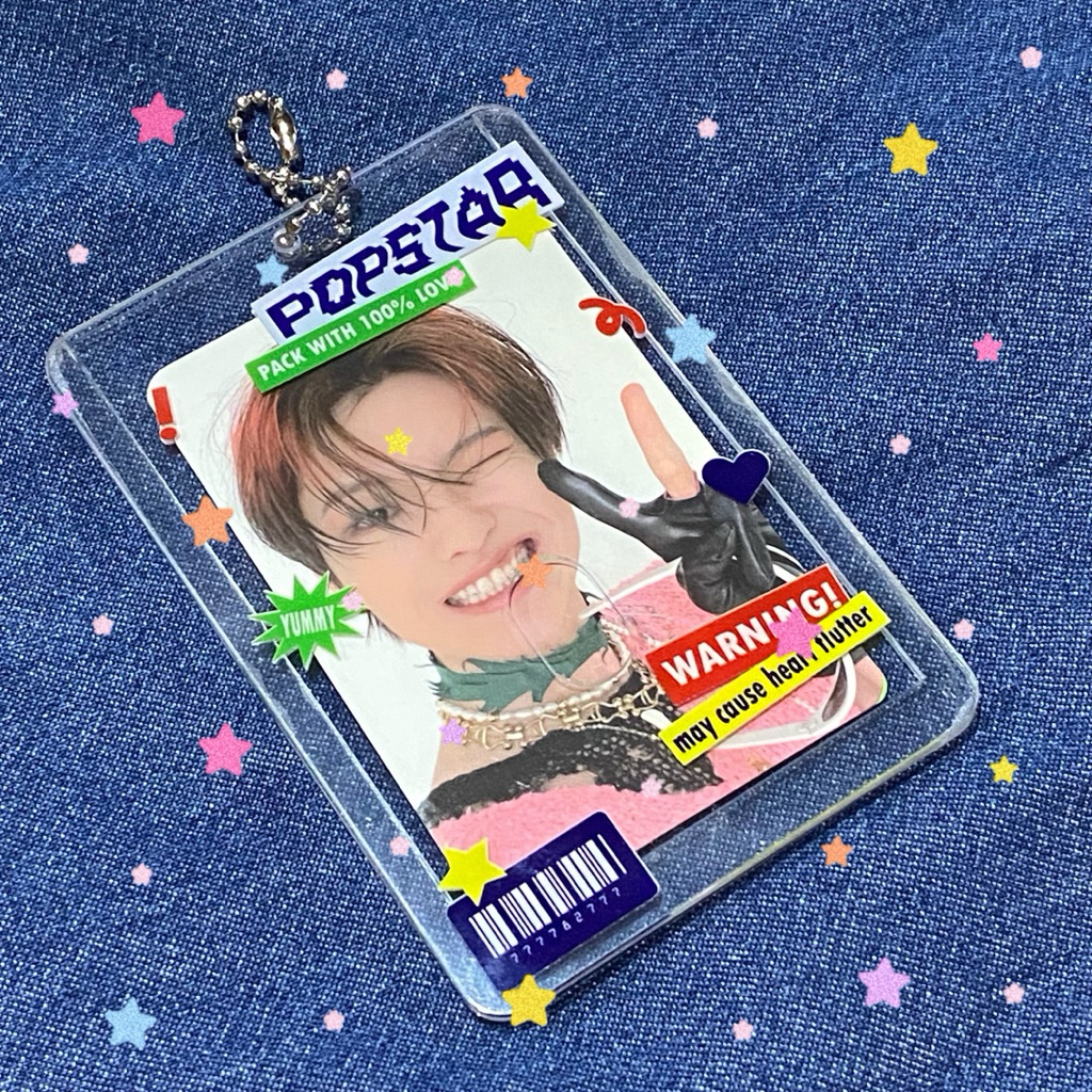 

Clear Card Holder 2in1 by lupeusanh