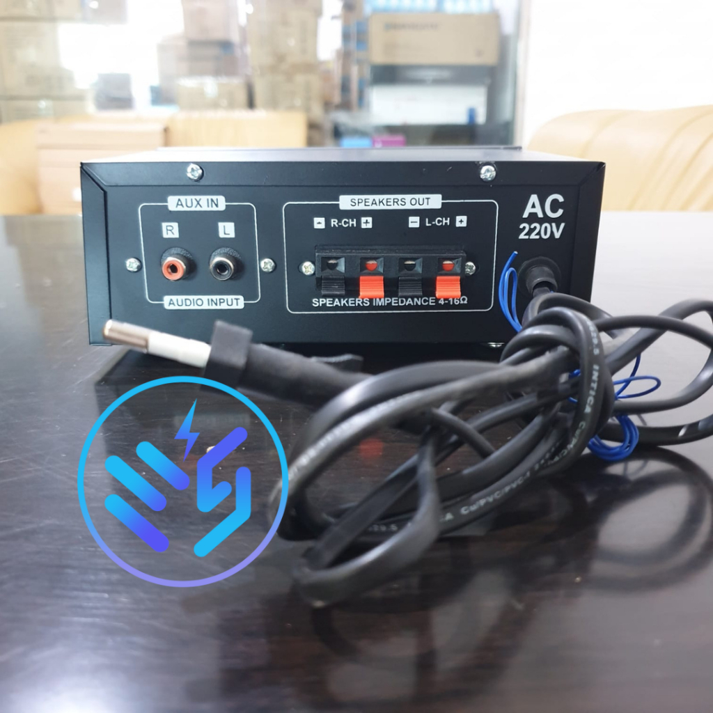 Mini Karaoke Amplifier Waeco Bluetooth USB Subwoofer TGZ 369K / TGZ369K Amplifier Mini Rumahan