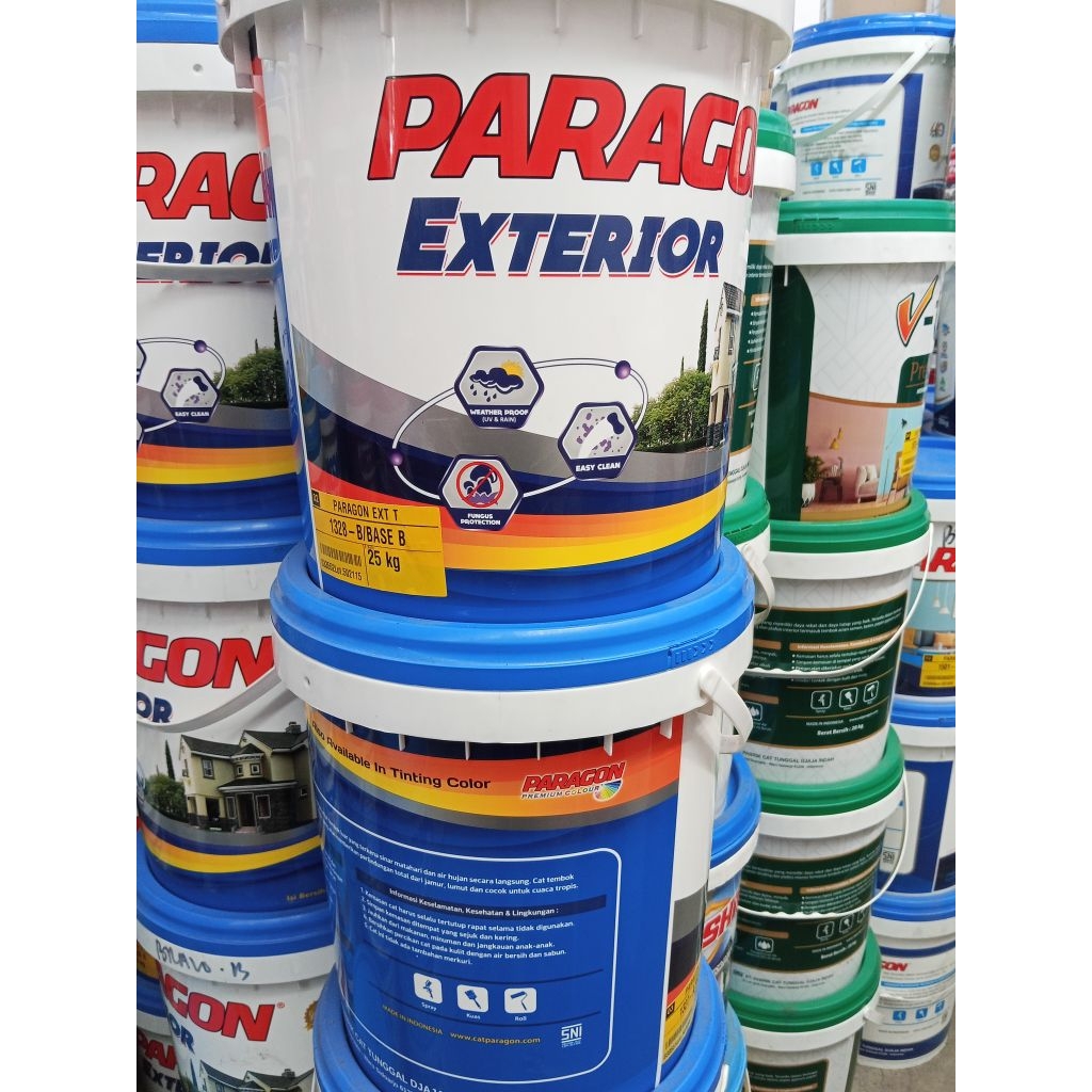 CAT PARAGON-CAT EKSTERIOR PARAGON-CAT TEMBOK  LUAR  PARAGON-BISA REQUEST WARNA-25KG