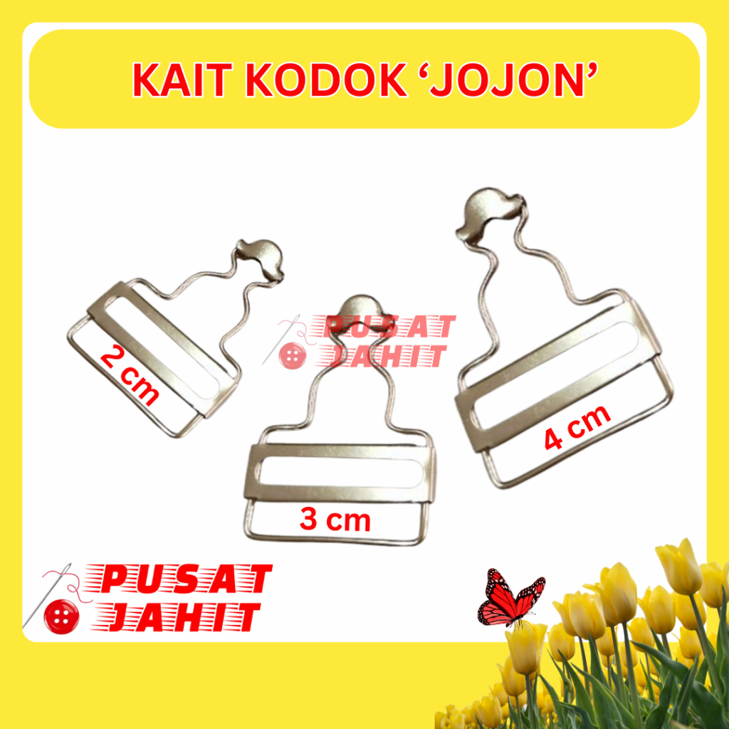 Ring Jojon / Kait Celana Kodok / Celana Jeans perpasang / kancing kodok