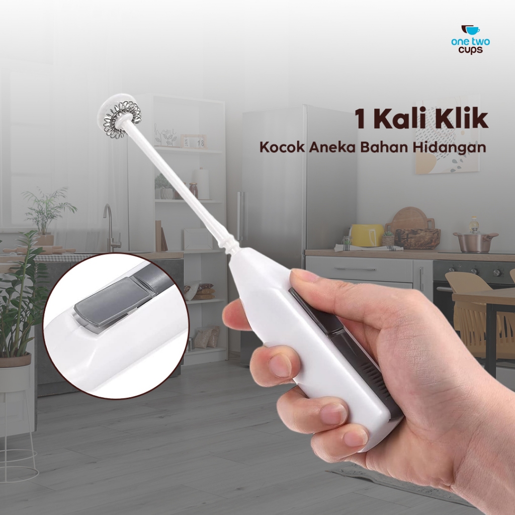 Mixer Tangan Mini Portabel Tanpa Listrik Manual Mixer Kopi Mini Dalgona Mixer Elektrik Pengaduk Minu