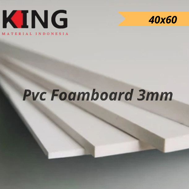

Pvc Foamboard 3mm 40cmx60cm
