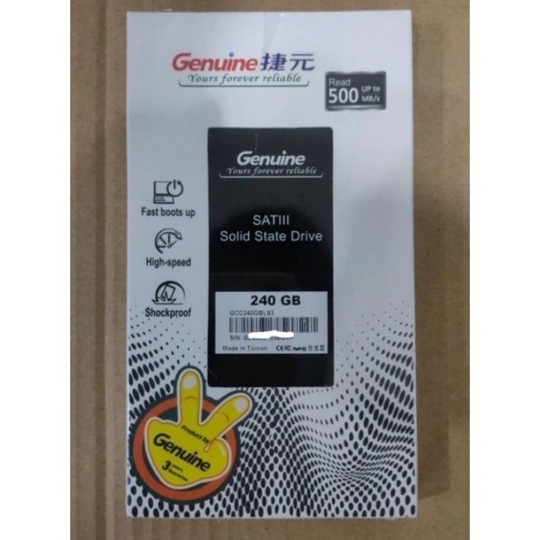 SSD GENUINE 240GB 2.5 SATA