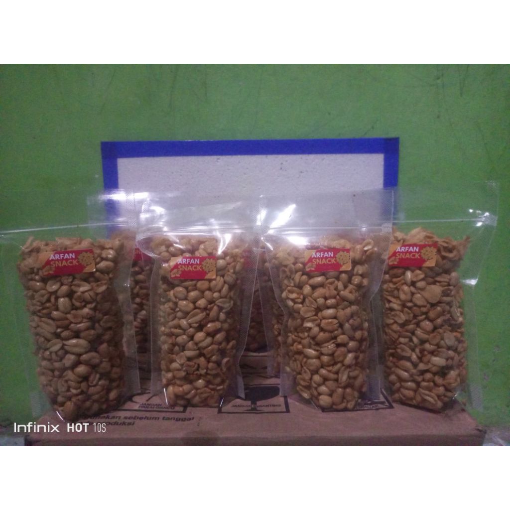 

kacang bawang Arfan Snack 250gr