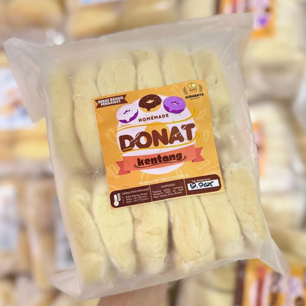 

Donat Kentang Surabaya Kentang Besar Isi 12
