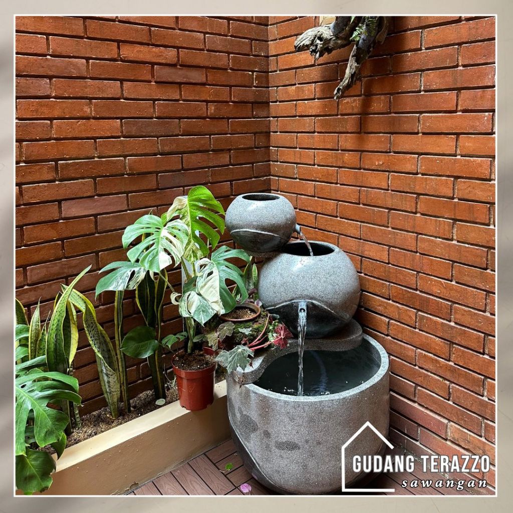 Air Mancur Terazzo/ Air Mancur Taman Indoor