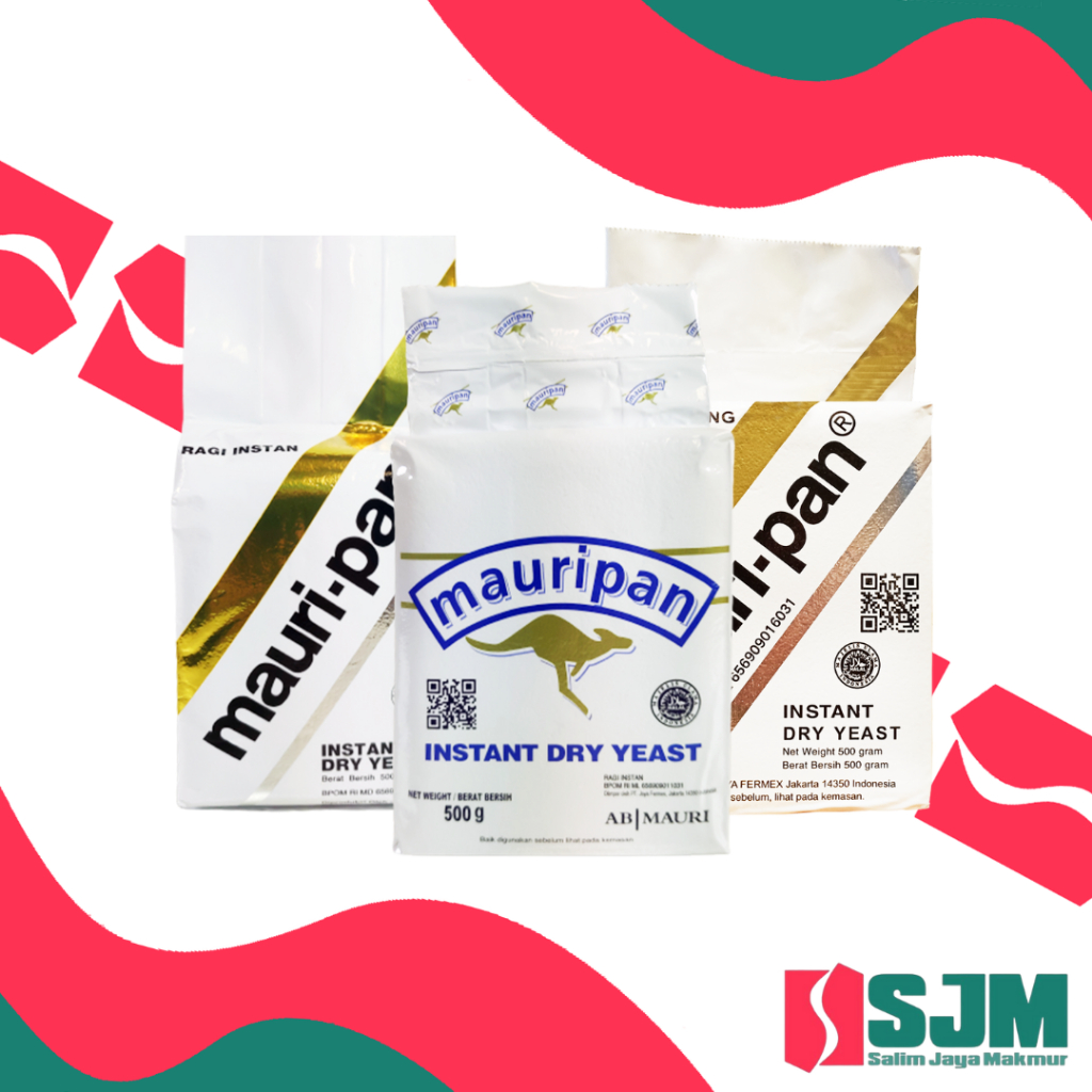 

Mauripan 500gr – Ragi Instan Roti Donat Pizza (Inter / Lokal / Print)