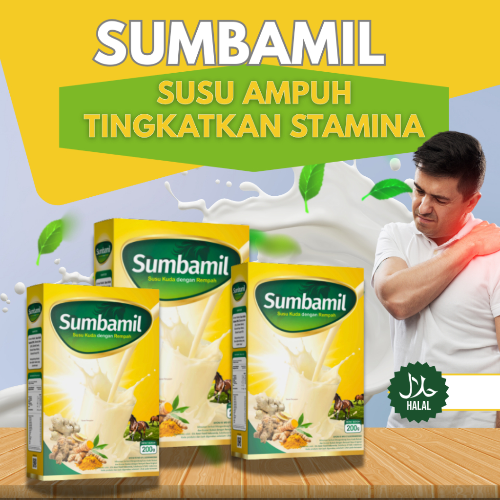 

Sumbamil Susu Kuda Bubuk + Rempah Jahe Temulawak – Minuman Sehat Imun & Stamina 200gr