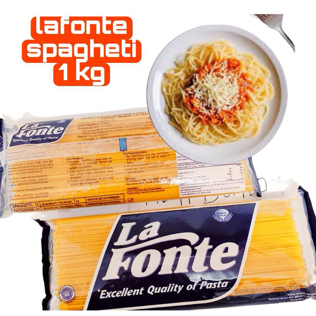 

La fonte spagheti 1kg