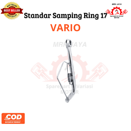 Standar Samping Jagang samping Variasi Motor RING 17 Honda VARIO Variasi Crom Tebal Murah