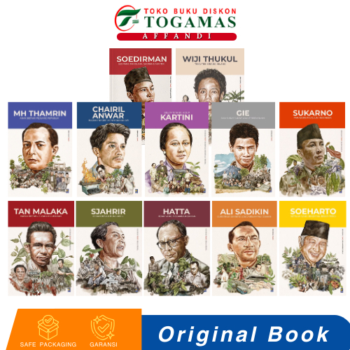 SERI TEMPO : HATTA - SJAHRIR - SOEKARNO - TAN MALAKA - WIJI THUKUL - KARTINI - ALI SADIKIN - SOEDIRM