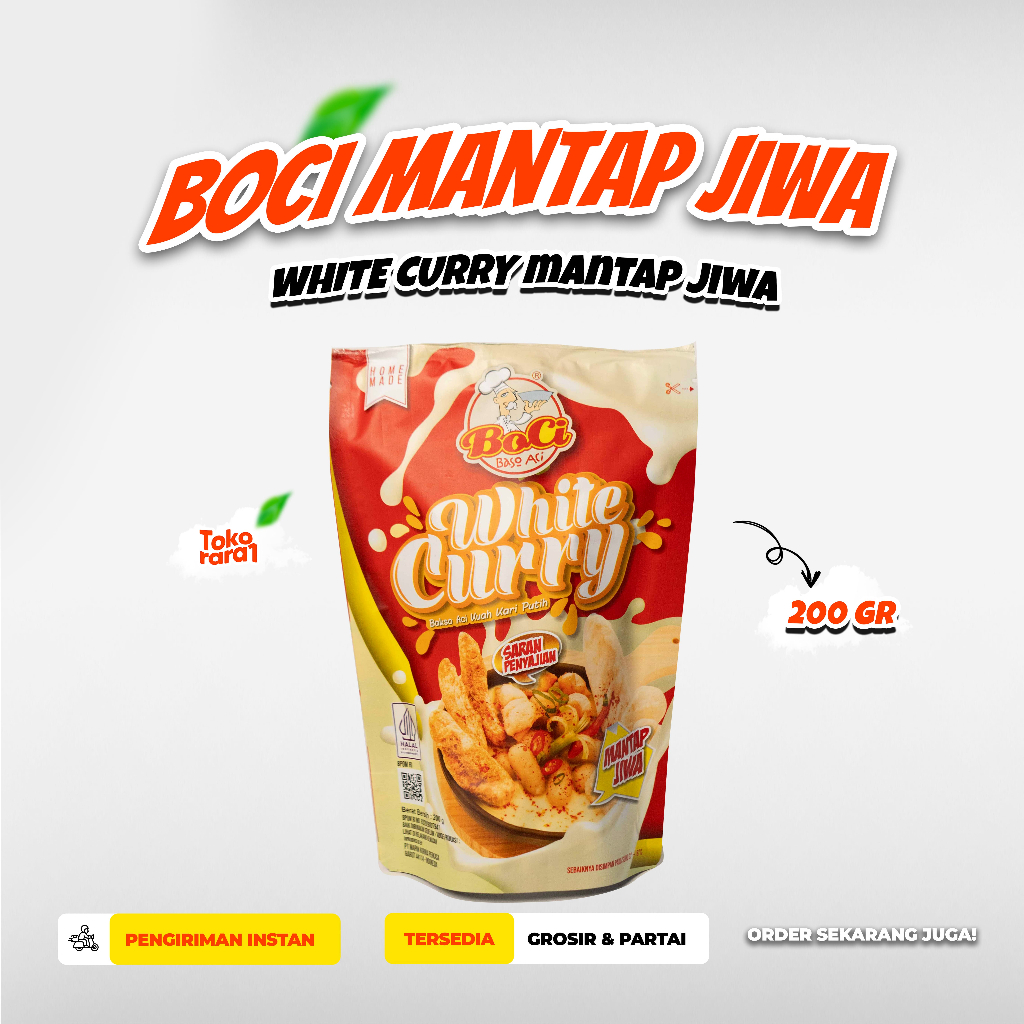 

Boci White Curry Mantap Jiwa