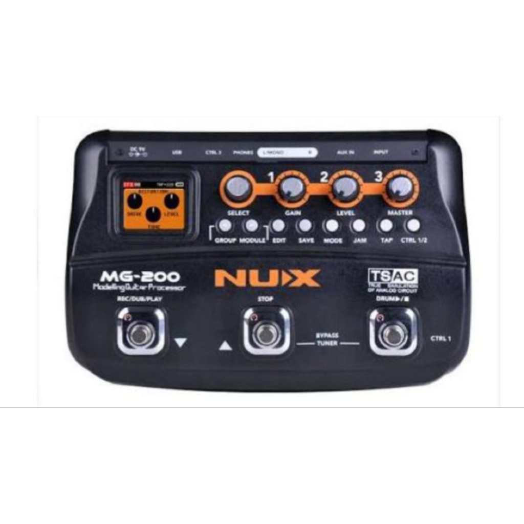 NUX MG-200 MODELLING GUITAR PROCESSOR ORIGINAL MG200