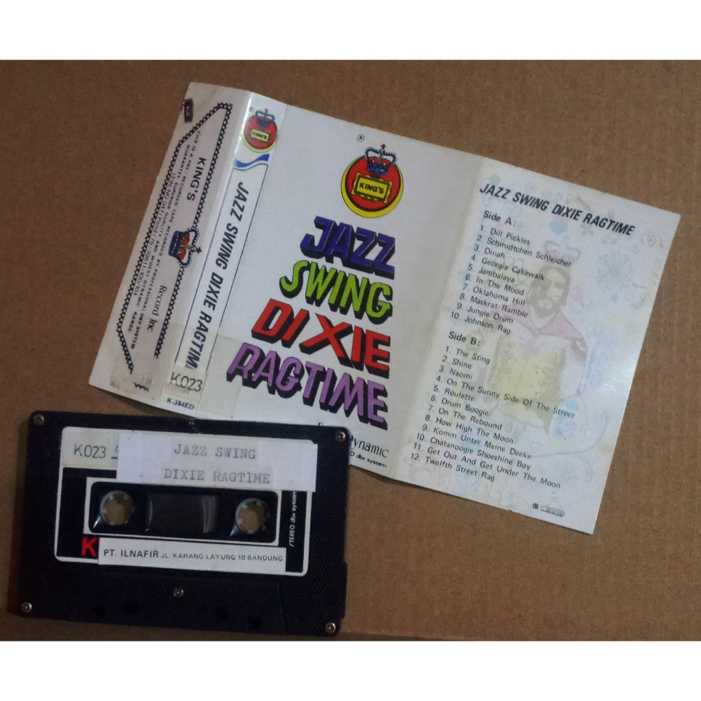 JAZZ SWING DIXIE RAGTIME - Kaset
