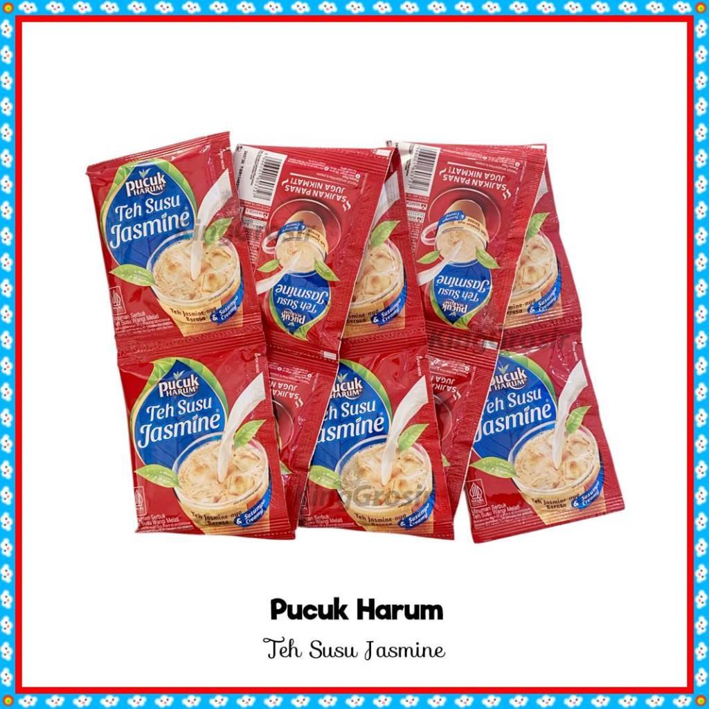 

Teh Pucuk Harum Teh Susu Jasmine Renceng Isi 10 Sachet / Teh Pucuk Harum Milk Tea