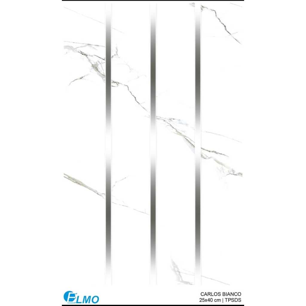 KERAMIK DINDING 25X40 KILAP ELMO CARLOS BIANCO KW 1 KERAMIK DINDING 25X40 KERAMIK DINDING KAMAR MAND