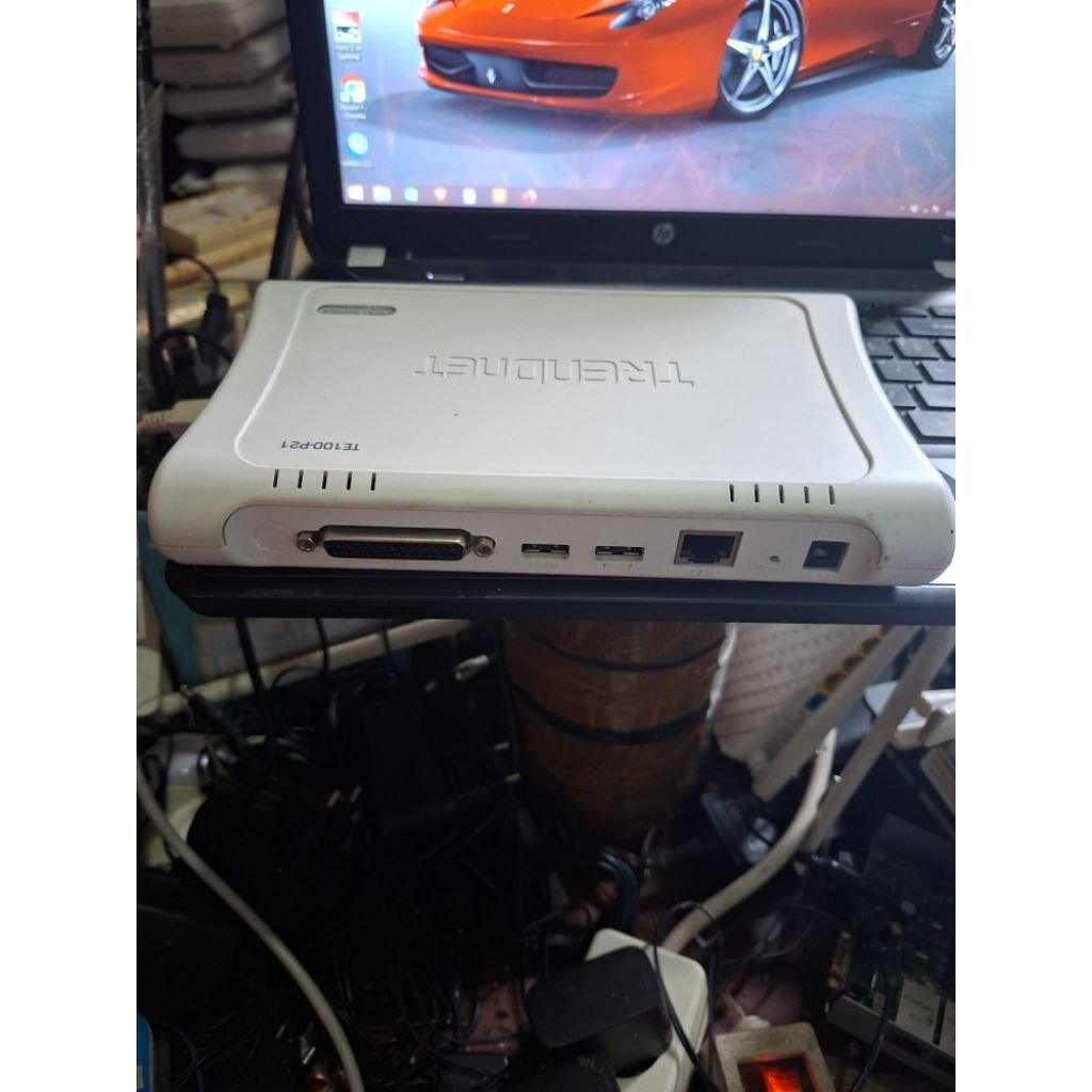 Print server Trendnet model TE100_P21 unit adaptor